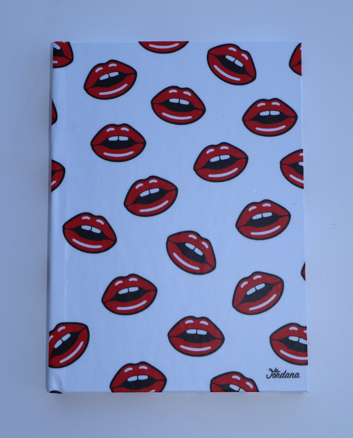Red Lip Print Journal